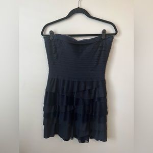 BCBGMaxaria Navy Cocktail Dress. Size 8. Good condition.